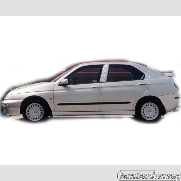 Stootlijsten set zwart Alfa Romeo 146 1994-2001