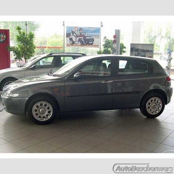 Stootlijsten set zwart Alfa Romeo 147 5-deurs 10.2000-12.2010