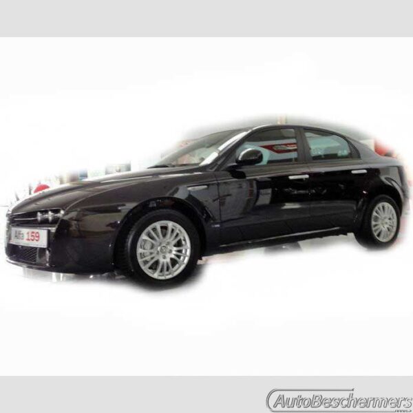 Stootlijsten set zwart Alfa Romeo 159 Sedan 10.2005-12.2011