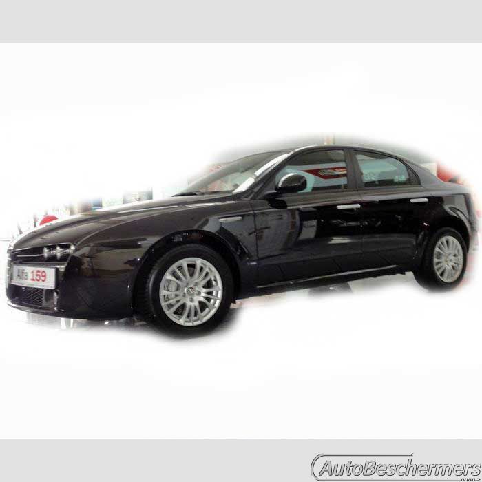Stootlijsten set zwart Alfa Romeo 159 Sedan 10.2005-12.2011