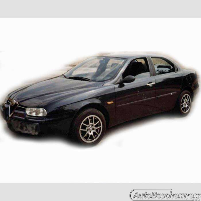 Stootlijsten set zwart Alfa Romeo 156 Sedan 1997-2006