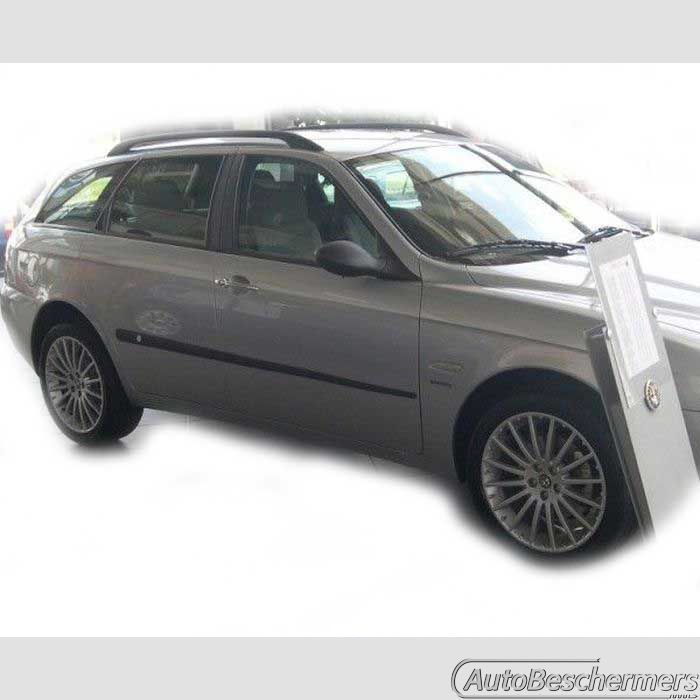 Stootlijsten set zwart Alfa Romeo 156 Sportwagon 1997-2007