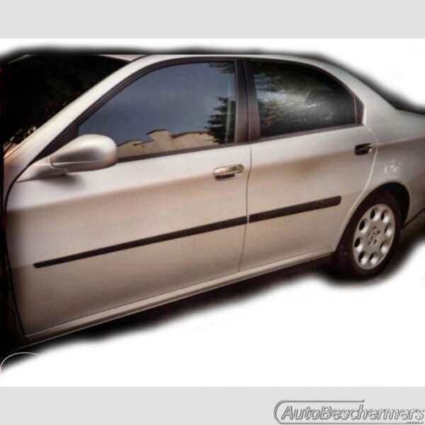 Stootlijsten set zwart Alfa Romeo 166 1998-2007