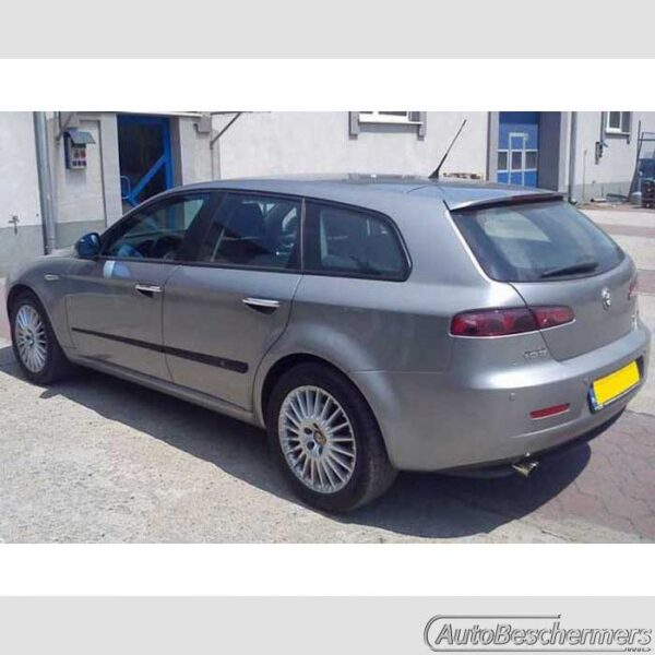 Stootlijsten set zwart Alfa Romeo 159 Sportswagon 03.2006-12.2011 - Afbeelding 2