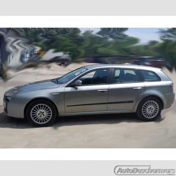 Stootlijsten set zwart Alfa Romeo 159 Sportswagon 03.2006-12.2011 - Afbeelding 3