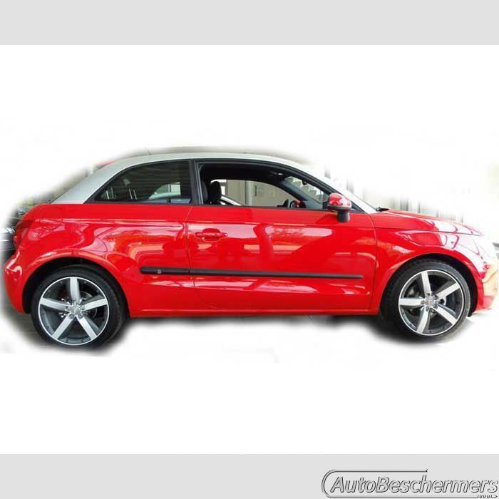 Stootlijsten set zwart Audi A1 08.2011-