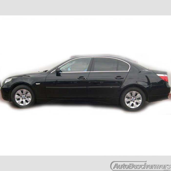 Stootlijsten set zwart BMW 5 Sedan Type E60 4-deurs 2003-02.2010