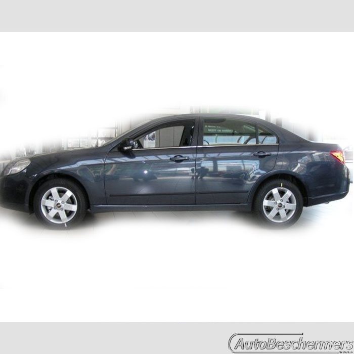 Stootlijsten set zwart Chevrolet Epica 2006-2011