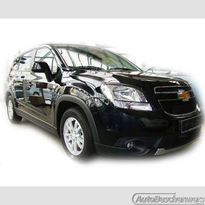 Stootlijsten set zwart Chevrolet Orlando 2010-
