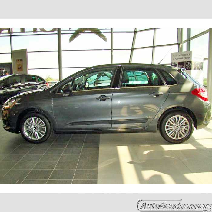 Stootlijsten set zwart Citroën C4 11.2010-