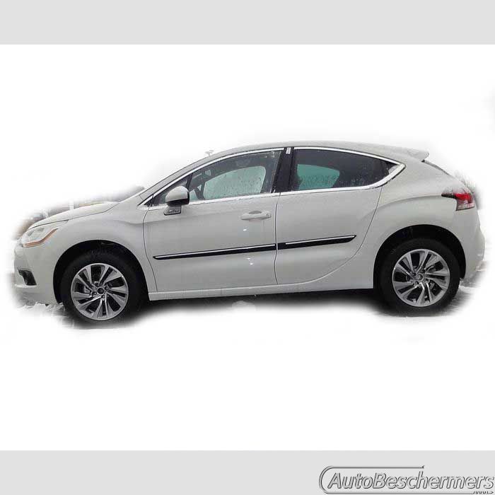 Stootlijsten set zwart Citroën DS4 06.2011-
