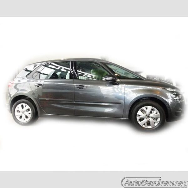 Stootlijsten set zwart Citroën C4 Picasso 06.2013-