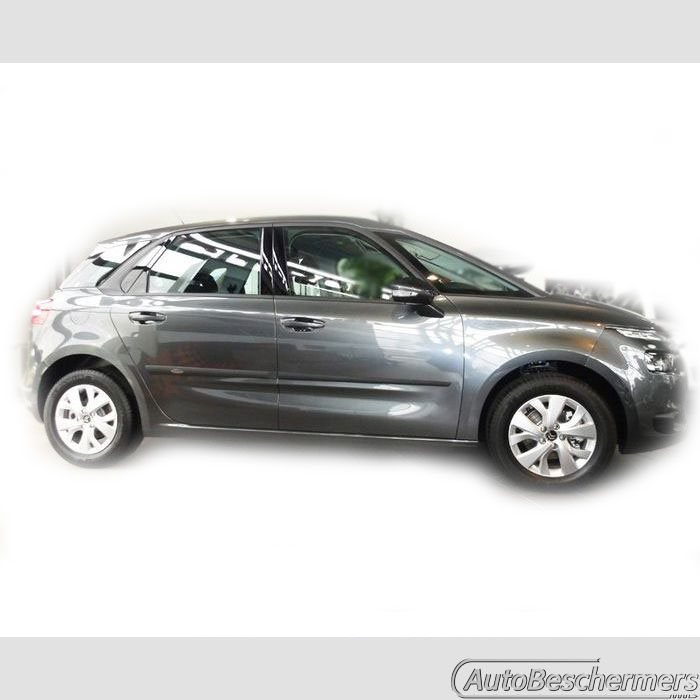 Stootlijsten set zwart Citroën C4 Picasso 06.2013-