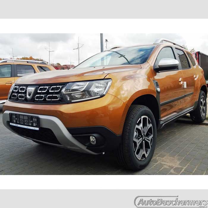 Stootlijsten set zwart Dacia Duster 10.2017-