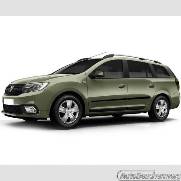 Stootlijsten set zwart Dacia Logan MCV 06.2013-