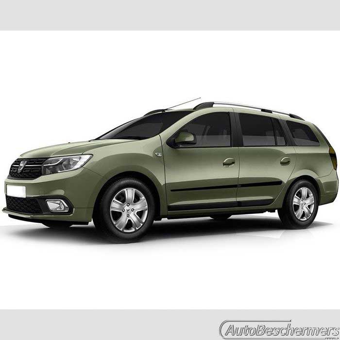 Stootlijsten set zwart Dacia Logan MCV 06.2013-