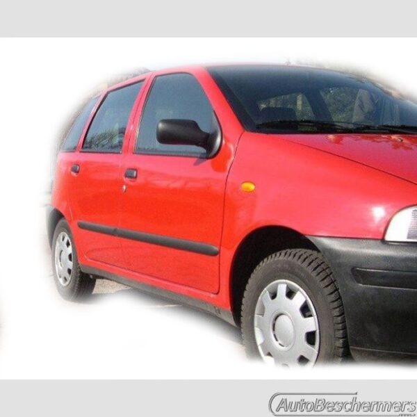 Stootlijsten set zwart Fiat Punto 5-deurs 1993-1999 - Afbeelding 2