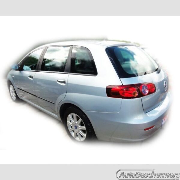 Stootlijsten set zwart Fiat Croma 2007-2012 - Afbeelding 2