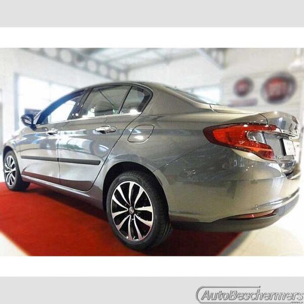 Stootlijsten set zwart Fiat Tipo Sedan 2016- - Afbeelding 3