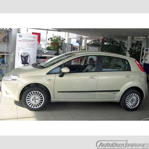 Stootlijsten set zwart Fiat Punto en EVO 5-deurs 01.2012- - Afbeelding 2