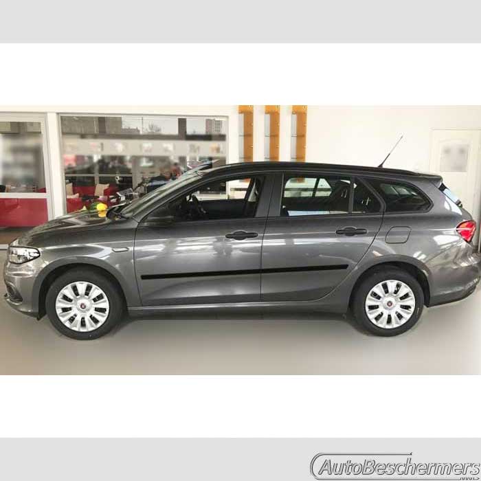 Stootlijsten set zwart Fiat Tipo Wagon 03.2016-