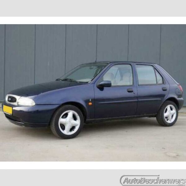 Stootlijsten set zwart Ford Fiesta 3-deurs 1999-2002