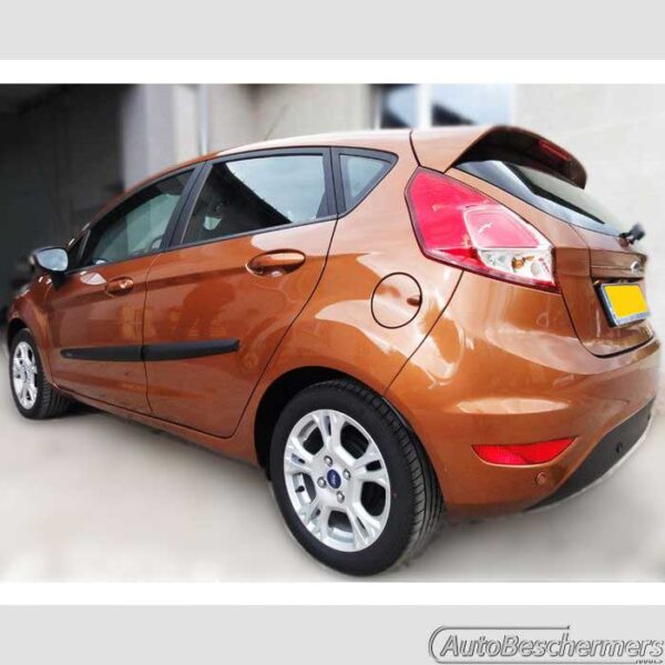 Stootlijsten set zwart Ford Fiesta 5-deurs 10.2008- - Afbeelding 3