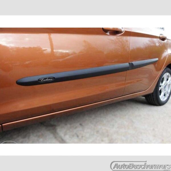 Stootlijsten set zwart Ford Fiesta 5-deurs 10.2008- - Afbeelding 4