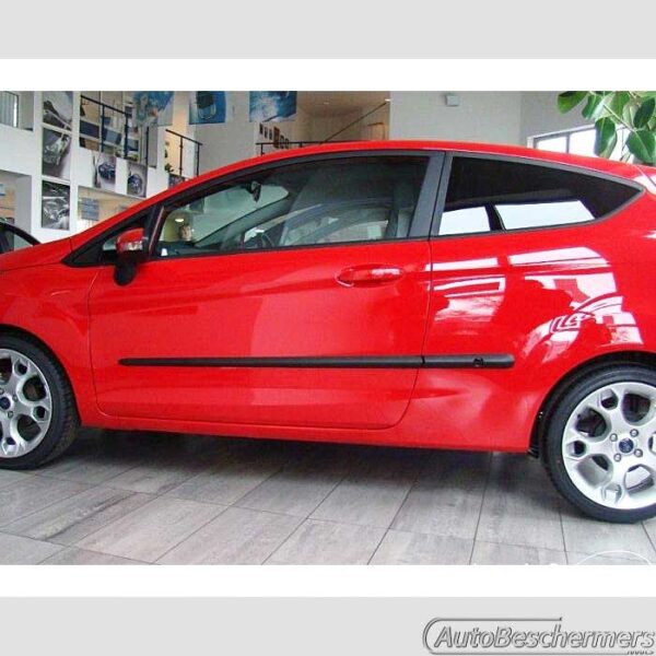 Stootlijsten set zwart Ford Fiesta 3-deurs 10.2008- - Afbeelding 2