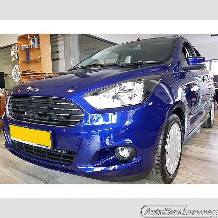 Stootlijsten set zwart Ford Ka Plus 10.2016-