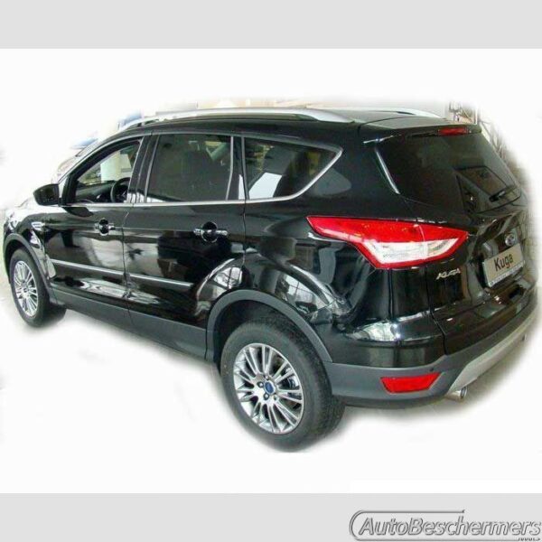 Stootlijsten set zwart Ford Kuga 03.2013-