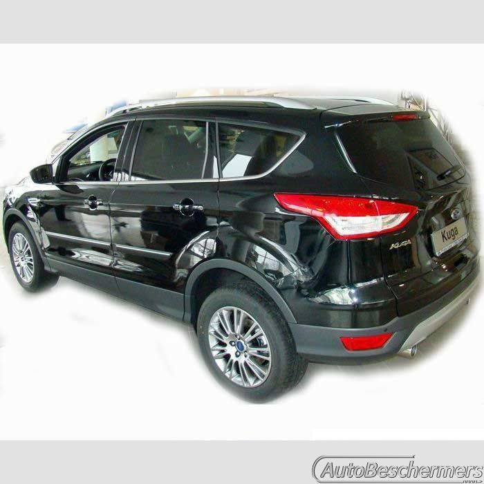 Stootlijsten set zwart Ford Kuga 03.2013-