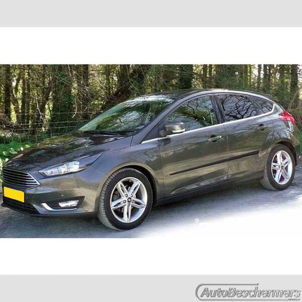 Stootlijsten set zwart Ford Focus 5-deurs 2015-09.2018 - Afbeelding 3