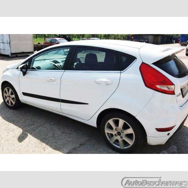Stootlijsten set zwart Ford Fiesta 5-deurs 10.2008-05.2017 - Afbeelding 2