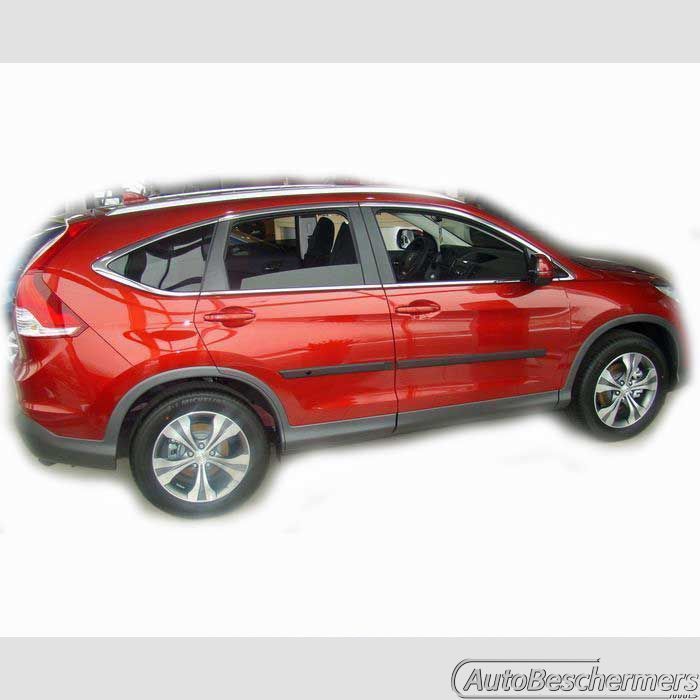Stootlijsten set zwart Honda CRV 11.2012-