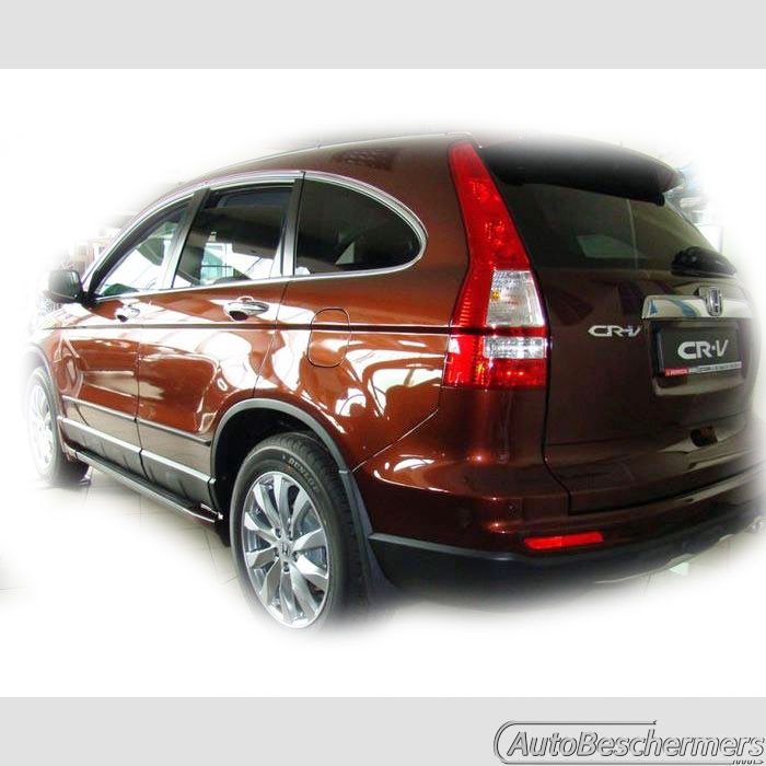 Stootlijsten set zwart Honda CRV 01.2010-10.2012