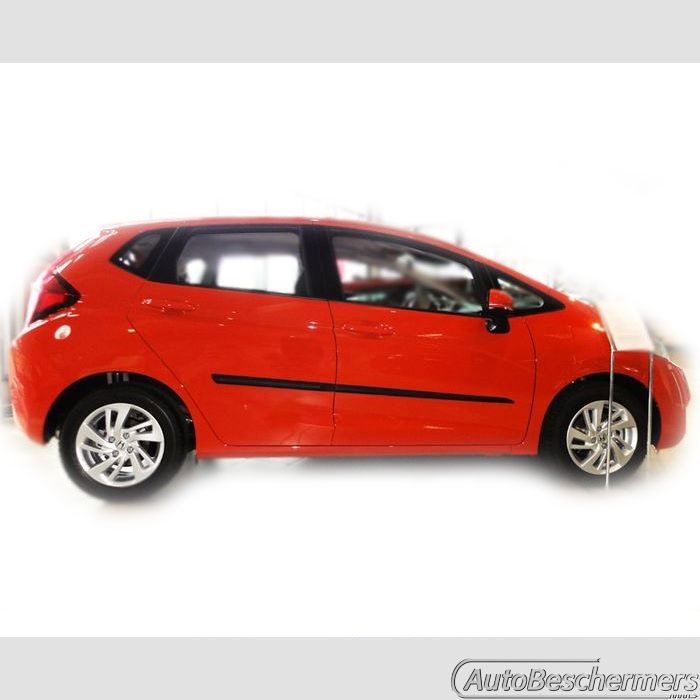 Stootlijsten set zwart Honda Jazz 5-deurs 2015-