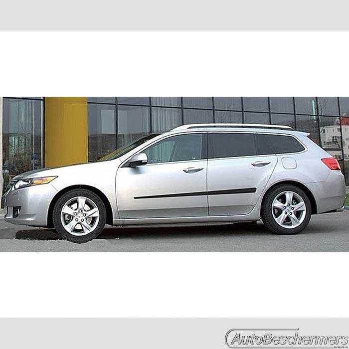 Stootlijsten set zwart Honda Accord Tourer 09.2008-2015