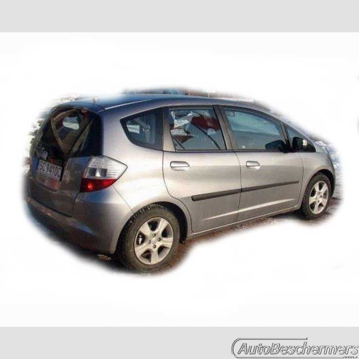 Stootlijsten set zwart Honda Jazz 5-deurs 11.2008-2014