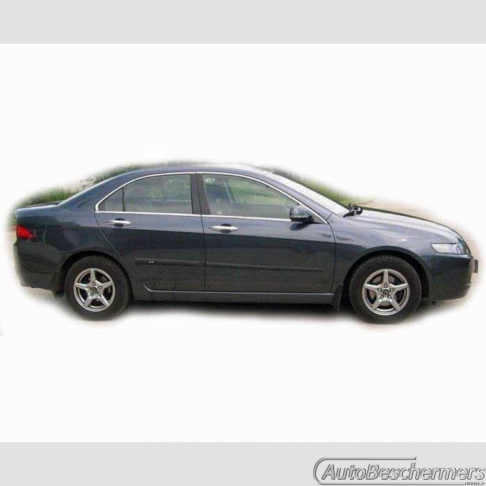 Stootlijsten set zwart Honda Accord Sedan en Tourer 2002-08.2008