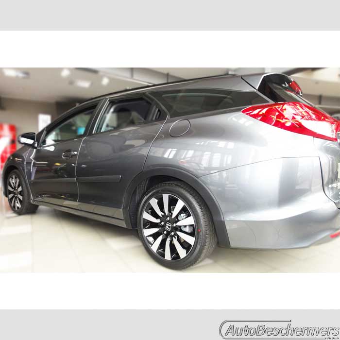 Stootlijsten set zwart Honda Civic Tourer 03.2014-