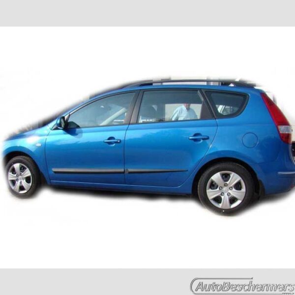 Stootlijsten set zwart Hyundai i30CW Wagon 2007-06.2012
