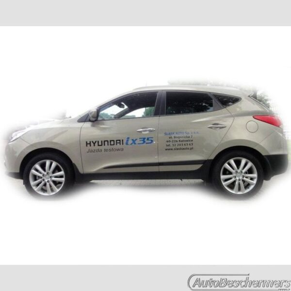 Stootlijsten set zwart Hyundai iX35 03.2010-