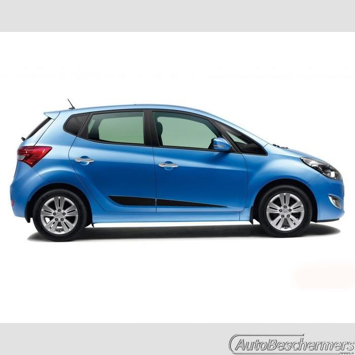 Stootlijsten set zwart Hyundai iX20 11.2010-