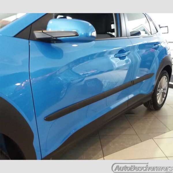 Stootlijsten set zwart Hyundai Kona 11.2017- - Afbeelding 2