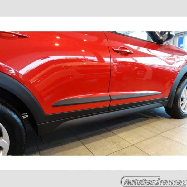 Stootlijsten set zwart Hyundai Tucson 07.2015-2020 - Afbeelding 2