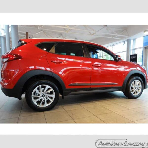 Stootlijsten set zwart Hyundai Tucson 07.2015-2020 - Afbeelding 3