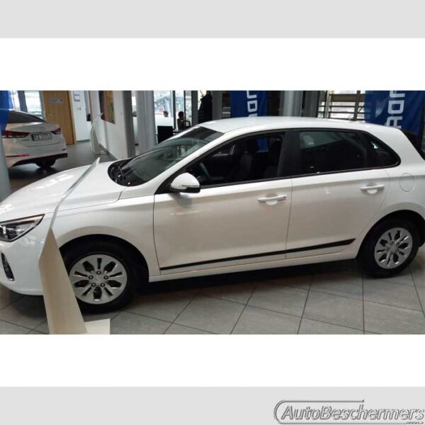 Stootlijsten set zwart Hyundai i30 5-deurs 01.2017- - Afbeelding 2