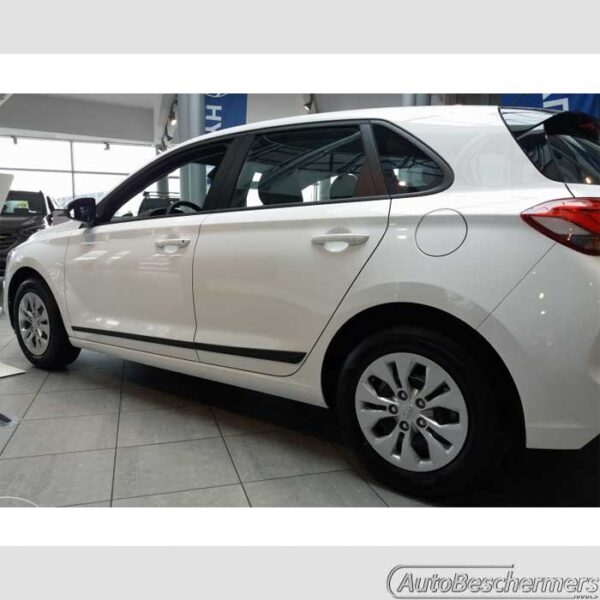 Stootlijsten set zwart Hyundai i30 5-deurs 01.2017- - Afbeelding 3