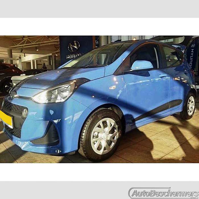 Stootlijsten set zwart Hyundai i10 5-deurs 01.2017-12.2019